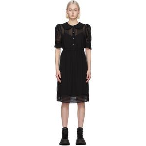 Marc Jacobs The Kat Dress, black, size 2
